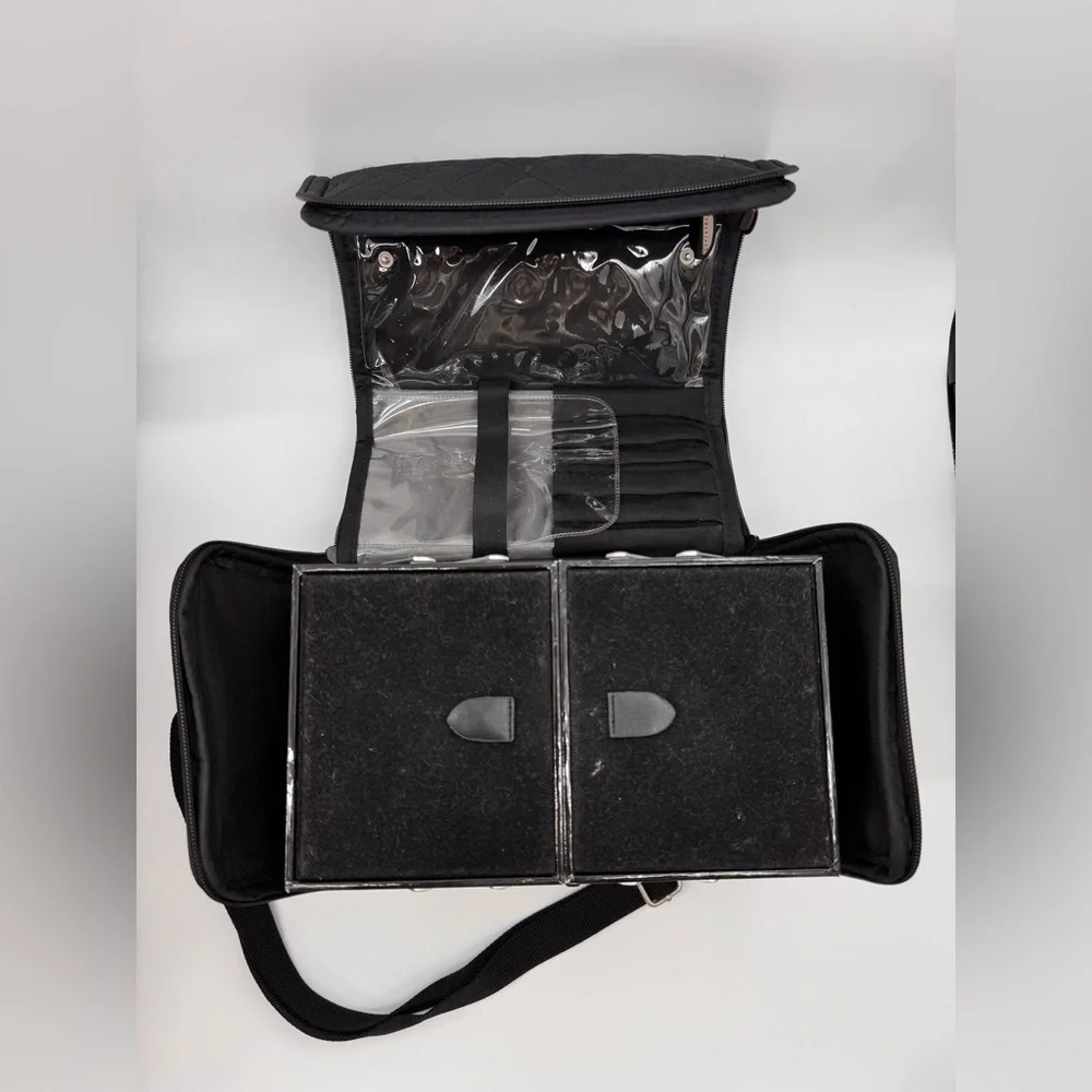 Travelon Professional Make up box Organizer with multiple trays and compartments
